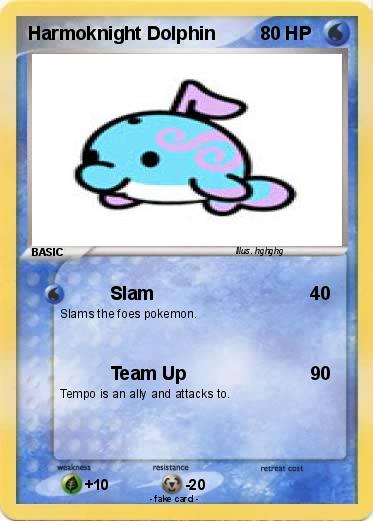Pokemon Harmoknight Dolphin