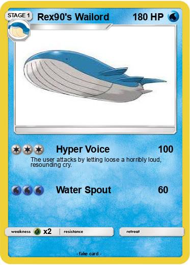 Pokemon Rex90's Wailord