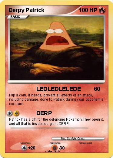 Pokemon Derpy Patrick