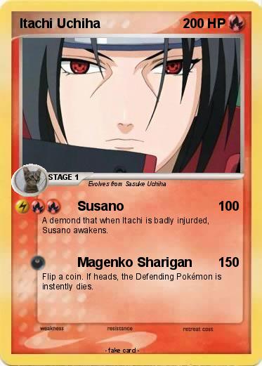 Pokemon Itachi Uchiha