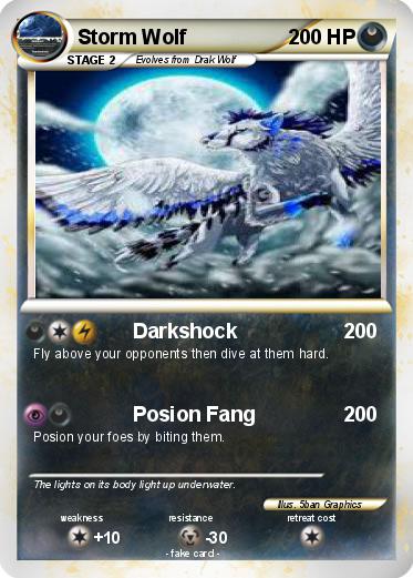 Pokemon Storm Wolf