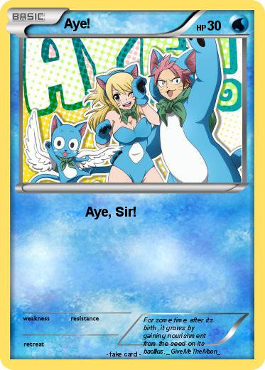 Pokemon Aye!