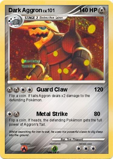 Pokemon Dark Aggron