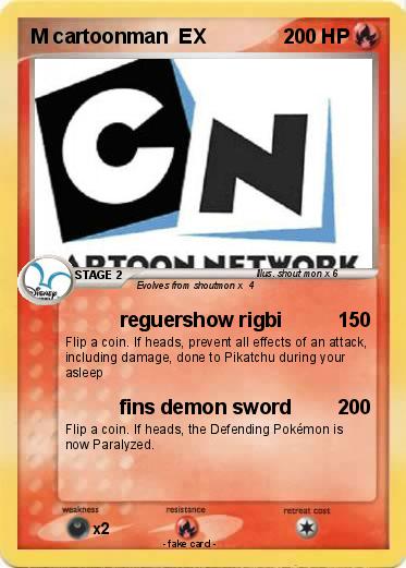 Pokemon M cartoonman  EX