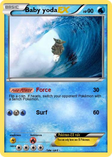 Pokemon Baby yoda
