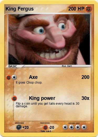 Pokemon King Fergus
