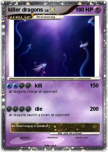 Pokemon killer dragons