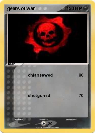 Pokemon gears of war