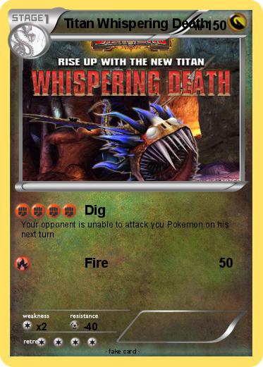 Pokemon Titan Whispering Death
