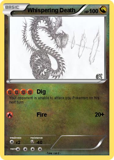 Pokemon Whispering Death