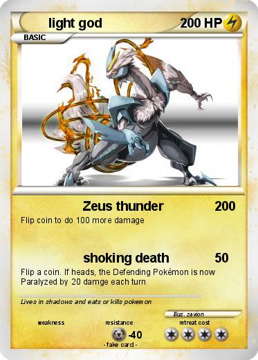 Pokemon light god