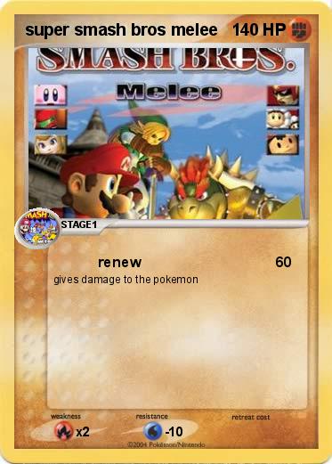 Pokemon super smash bros melee