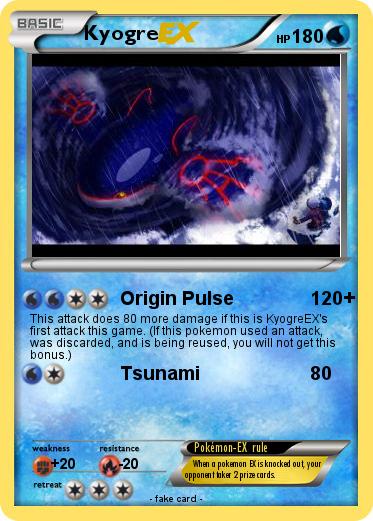 Pokemon Kyogre