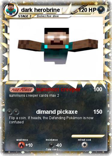 Pokemon dark herobrine