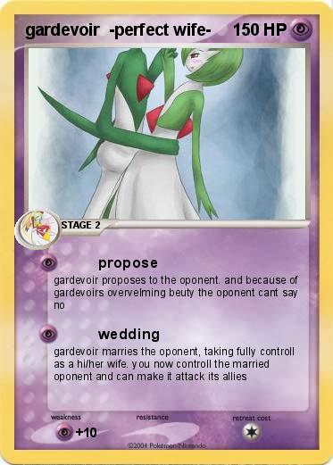 Pokemon gardevoir  -perfect wife-