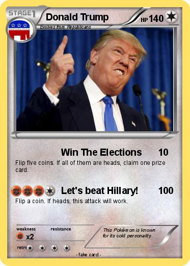Pokemon Donald Trump