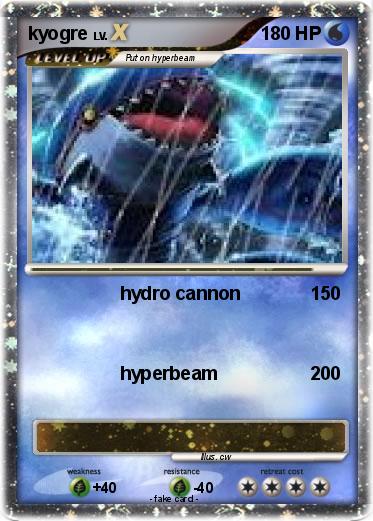 Pokemon kyogre