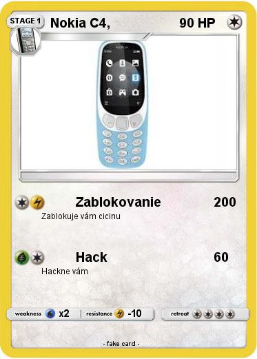 Pokemon Nokia C4,