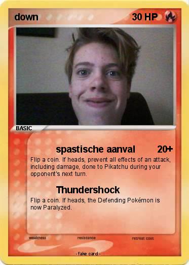 Pokemon down
