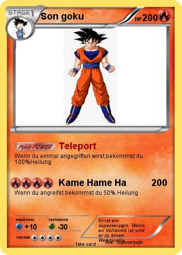 Pokemon Son goku