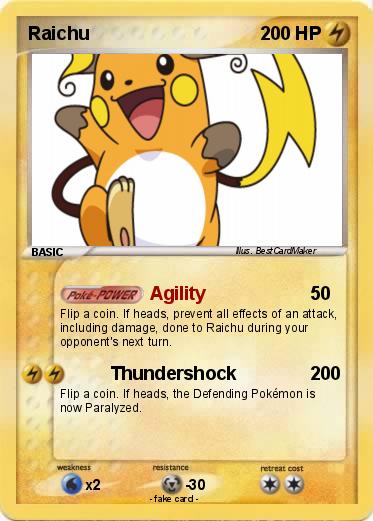 Pokemon Raichu