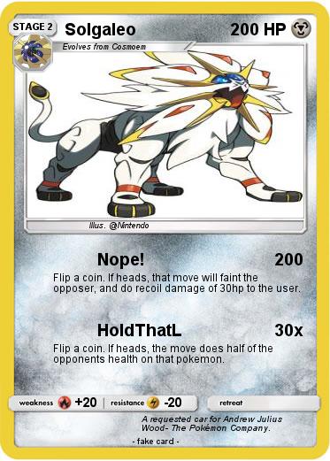 Pokemon Solgaleo