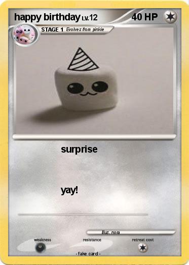 Pokemon happy birthday