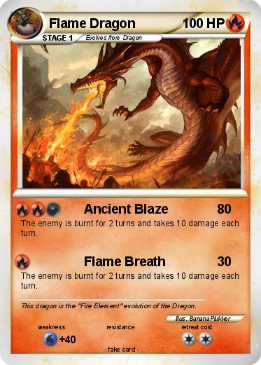 Pokemon Flame Dragon