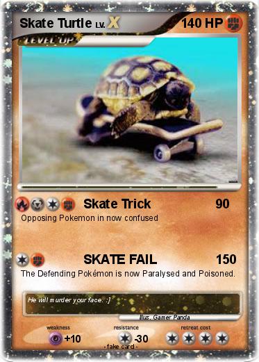 Pokemon Skate Turtle
