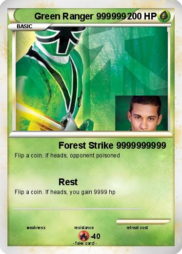Pokemon Green Ranger 999999
