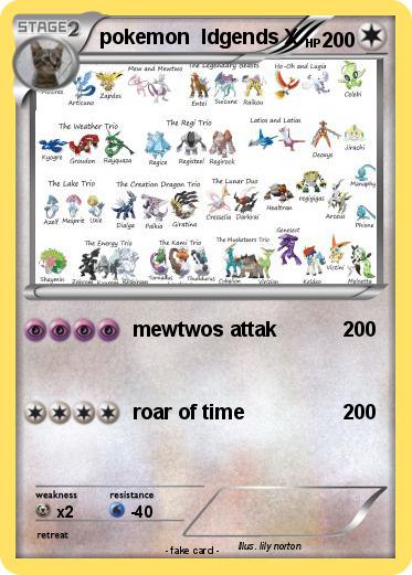 Pokemon pokemon  ldgends X