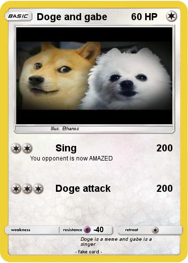Pokemon Doge and gabe