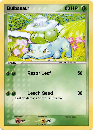 Pokemon Bulbasaur