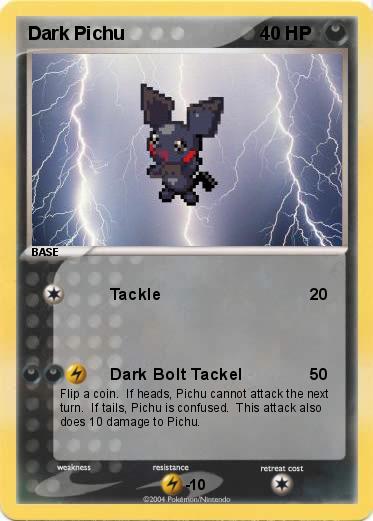 Pokemon Dark Pichu