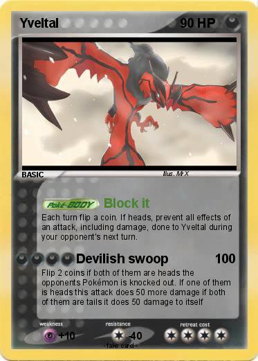 Pokemon Yveltal