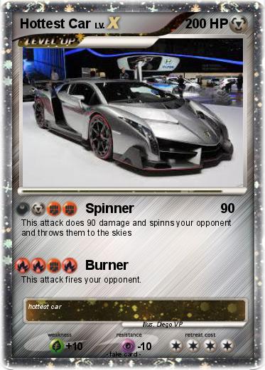 Pokemon Hottest Car