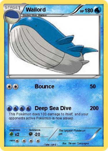 Pokemon Wailord