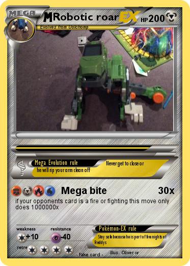 Pokemon Robotic roar