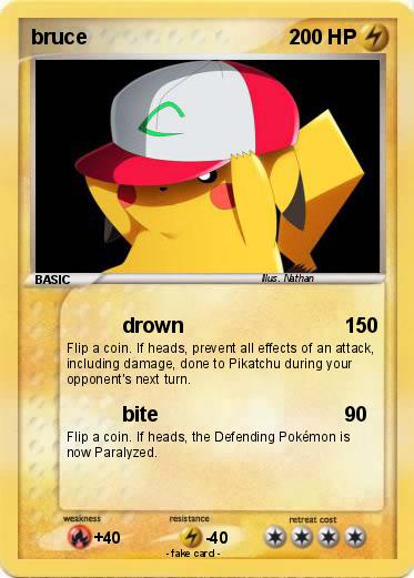 Pokemon bruce