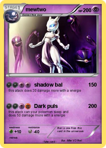 Pokemon mewtwo