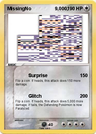 Pokemon MissingNo                  9,000,