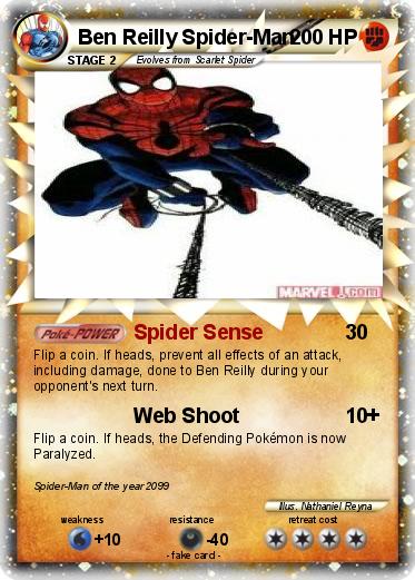 Pokemon Ben Reilly Spider-Man