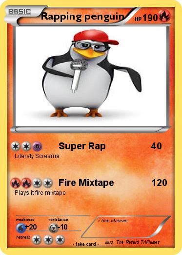 Pokemon Rapping penguin