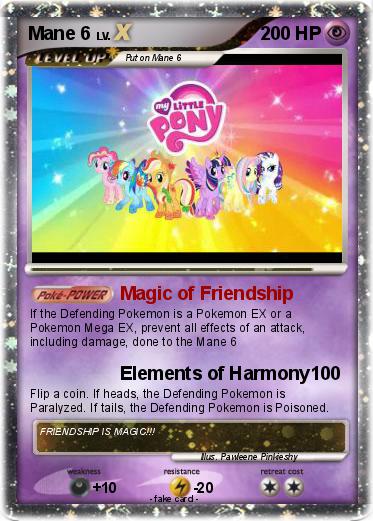 Pokemon Mane 6