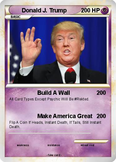 Pokemon Donald J. Trump