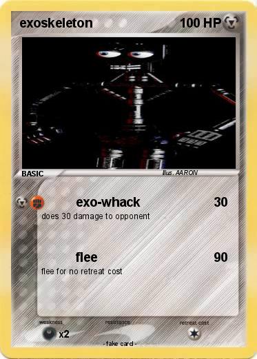 Pokemon exoskeleton