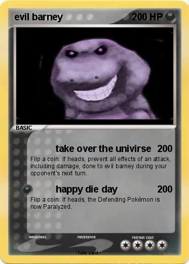 Pokemon evil barney