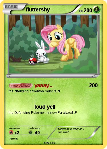 Pokemon fluttershy