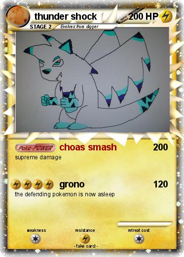 Pokemon thunder shock