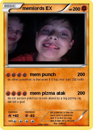 Pokemon memlords EX